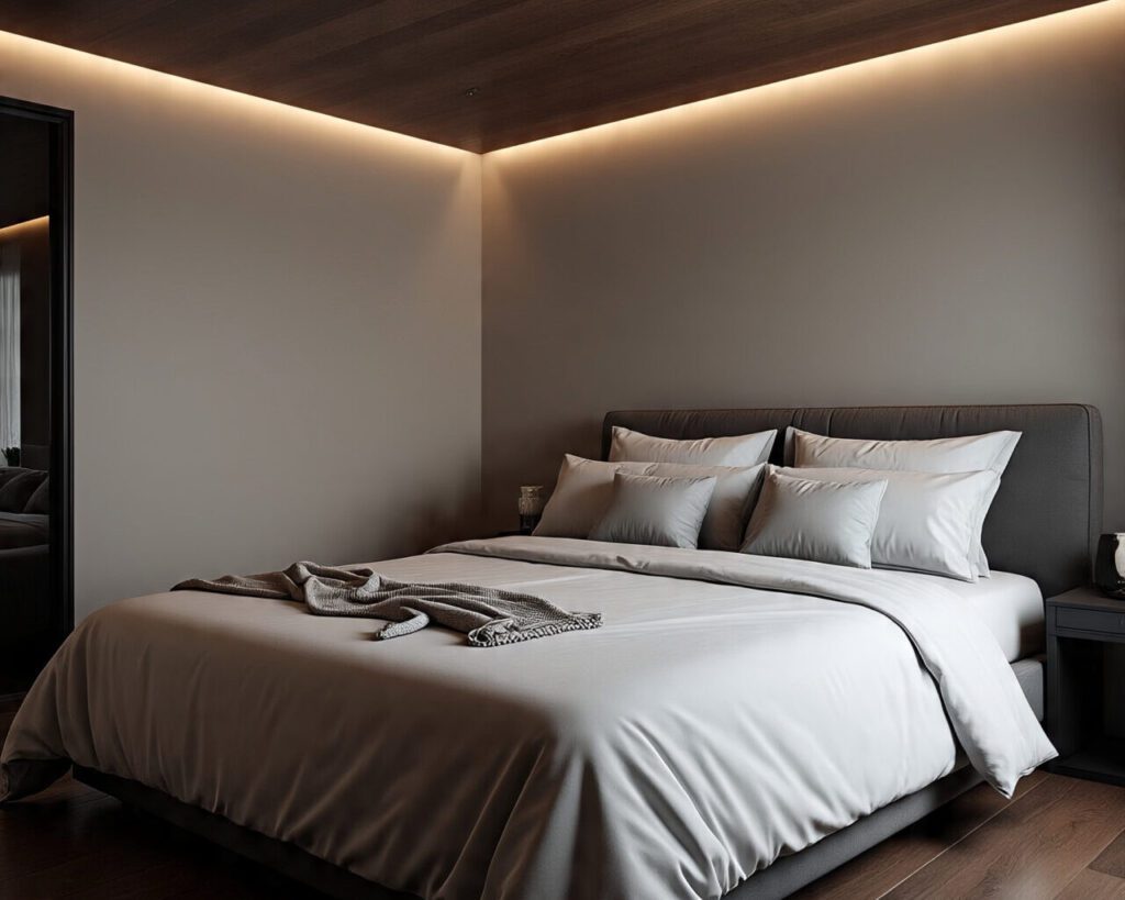 best False Ceiling and Lighting Design for bedroom