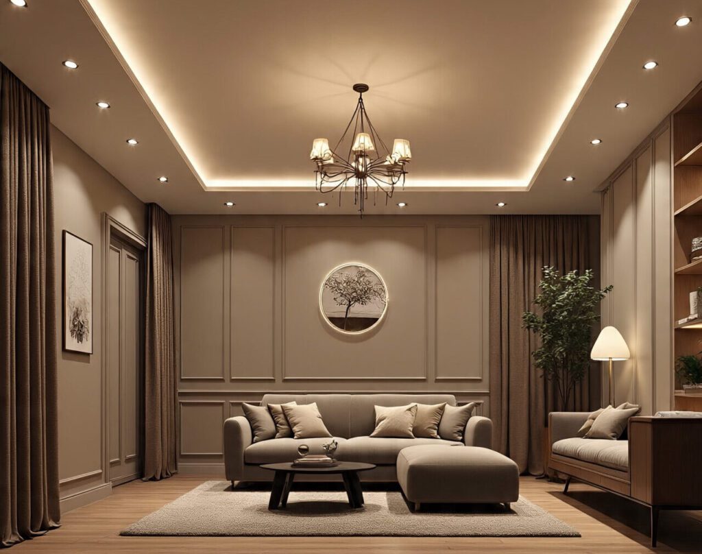 best False Ceiling and Lighting Design