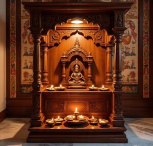 Pooja Room Interior Design service in Kolkata