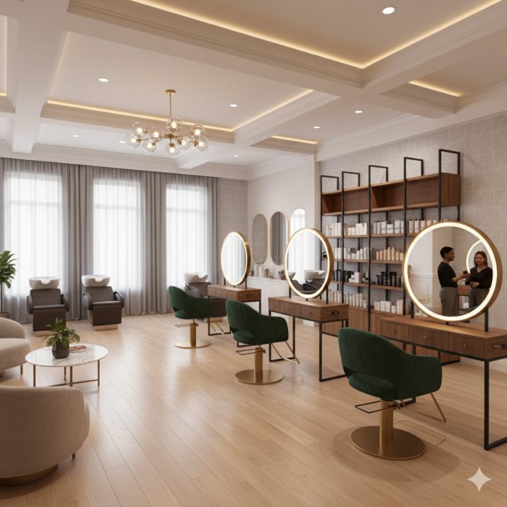 salons interior designer near you in Kolkata