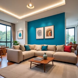 Living Room Interior Design service in Kolkata